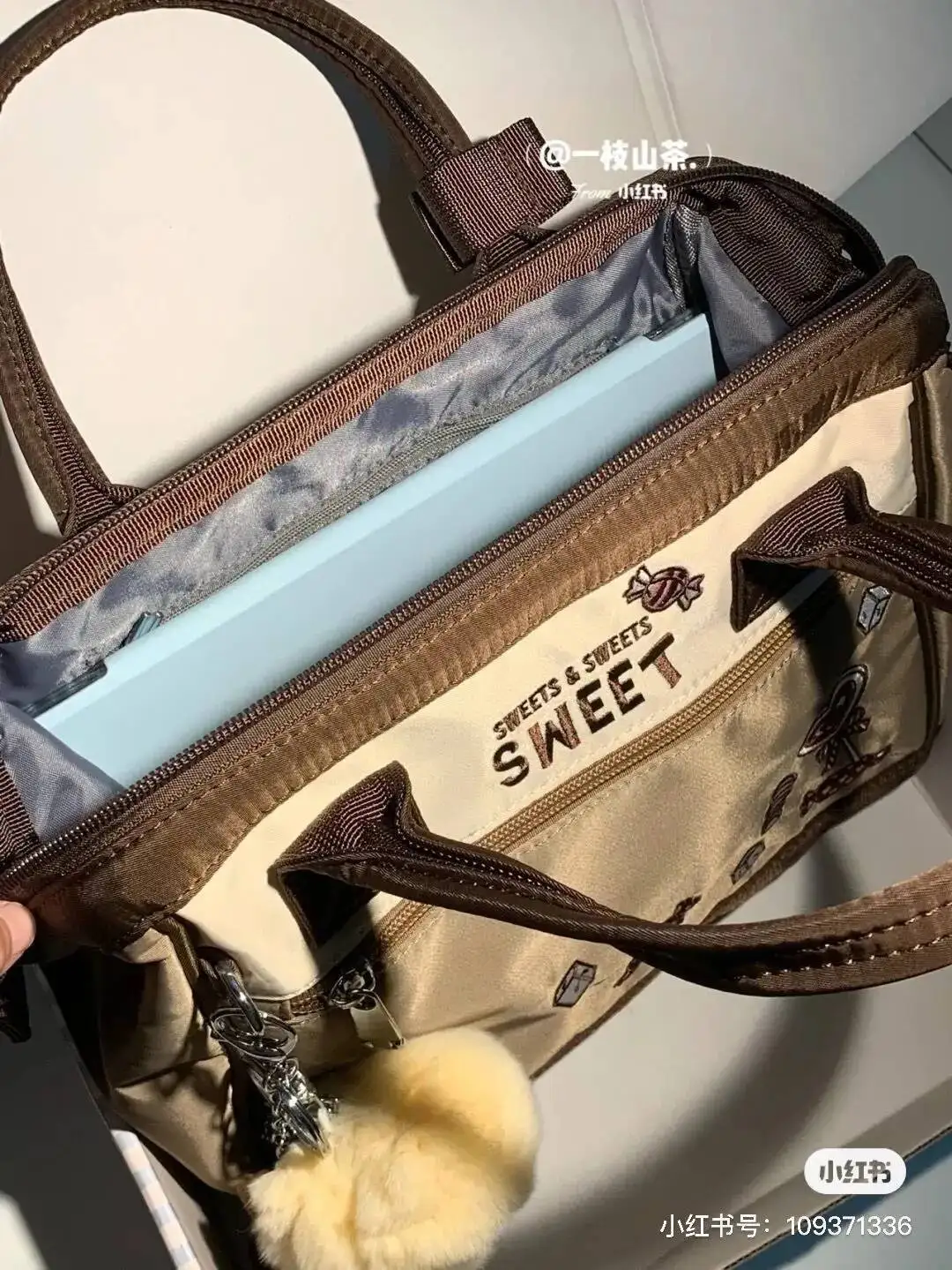 Bloom Y2k Vintage Handbags Women Nylon Patchwork Large Capacity Casual Crossbody Bags Female Haruku Aesthetic Hand Bag 2023