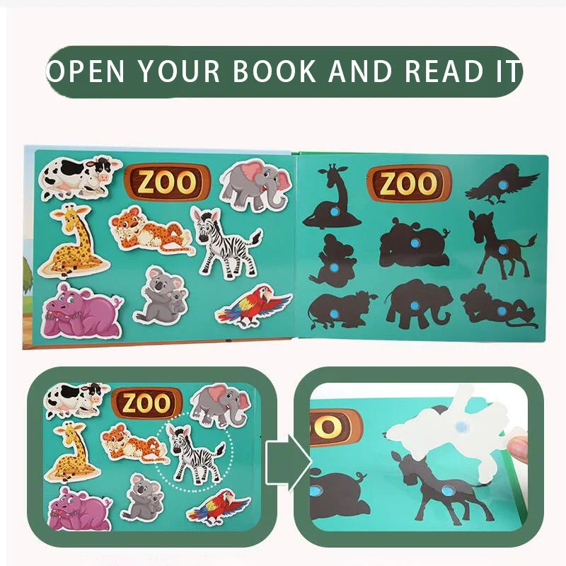 Frühe Bildung Aufklärung Stumm Aufkleber kinder Spielzeug Montessuo Interesse Intelligenz Spiel Pädagogisches Spielzeug kinder Geschenk