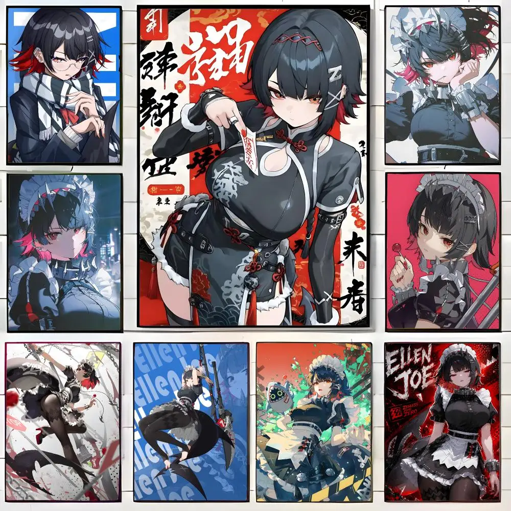 game character e-Ellen Joe Poster Wall Art Print Decorative Mural Home Decor Gift Unframed