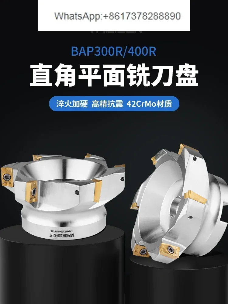 

Numerical control milling cutter head Machining center machine 90 degree right angle end head 300R/400R 50 63 flying head