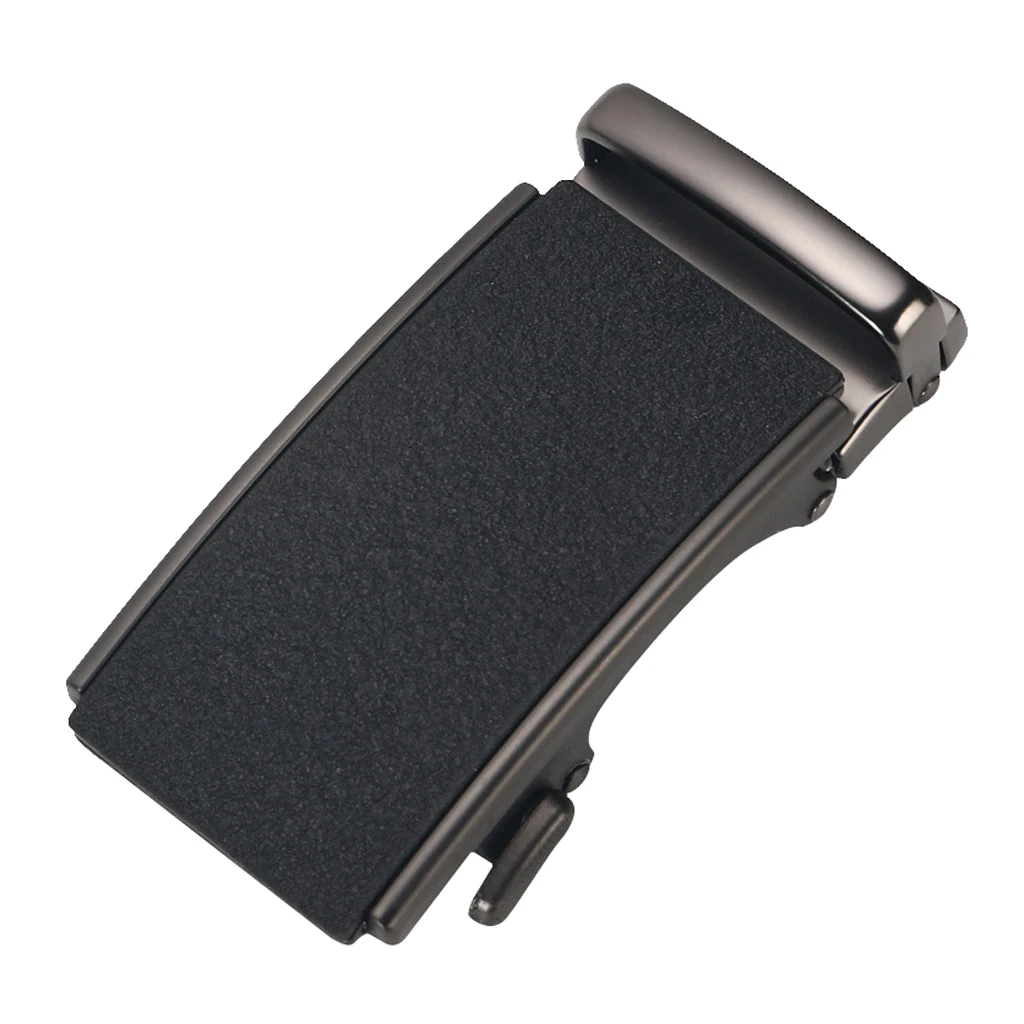 Alloy Pin Buckle Replacement Ratchet Rectangular Belt Buckle Metal Accessories for Men’s Belts for Office