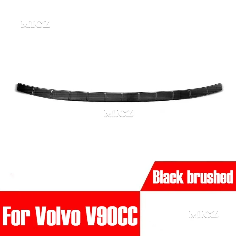 

Для Volvo V90CC автомобильные аксессуары из нержавеющей стали, защита заднего бампера, порог багажника, накладка на порог, задний Стайлинг