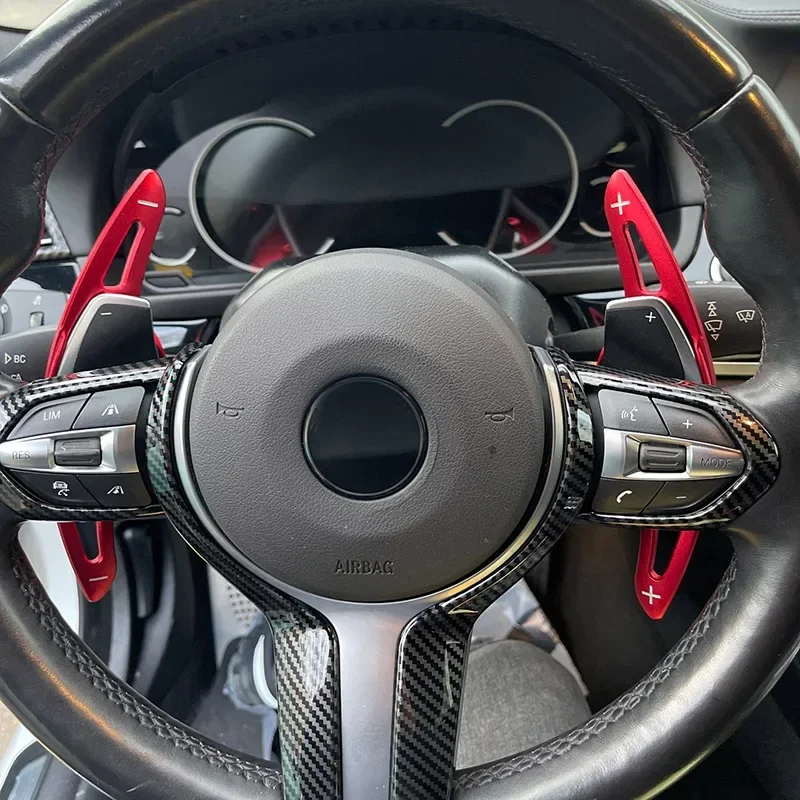 

For BMW 1 2 3 3GT 4 5 5GT 6 7 Series X1 X3 X4 X5 X6 M5 Z4 Paddle Shifter Extension Cover Aluminum Steering Wheel Paddle Shifter