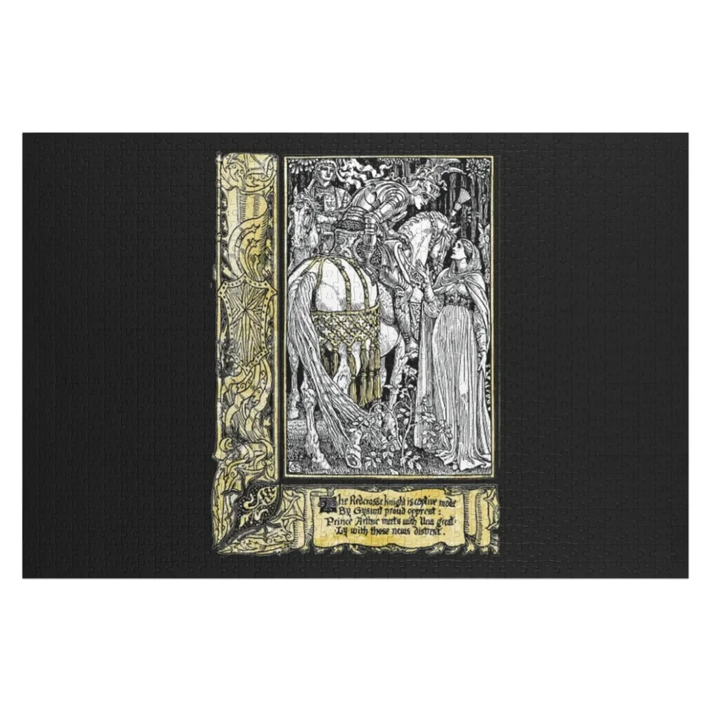 

Pre Raphaelite T-ShirtThe Arming Of The Knights - The Quest For The Holy Grail Jigsaw Puzzle Custom Wooden Name Puzzle