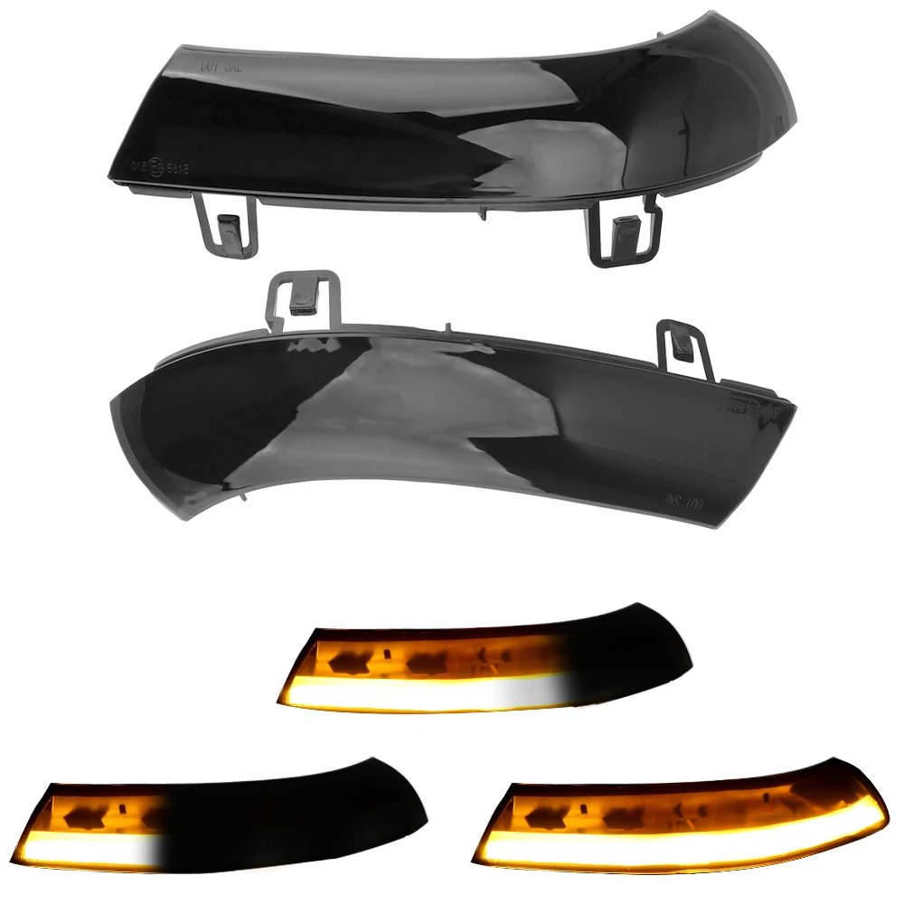 

LED Dynamic Turn Signal Light Flowing Side Wing Rearview Mirror Indicator Blinker 2pcs