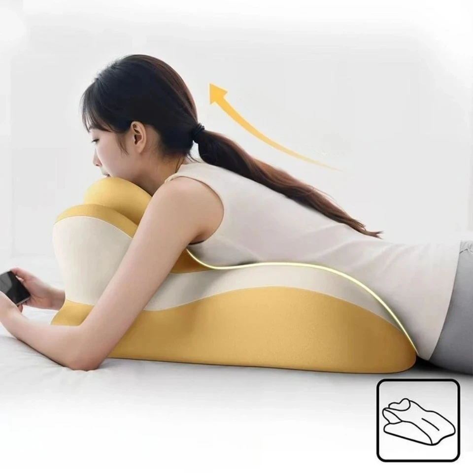 New Cushion Support Memory Foam Pillow Relaxation Multifunctional Ergonomic Wedge Pillow Detachable Soft Leg Knee Pillow Bed Use