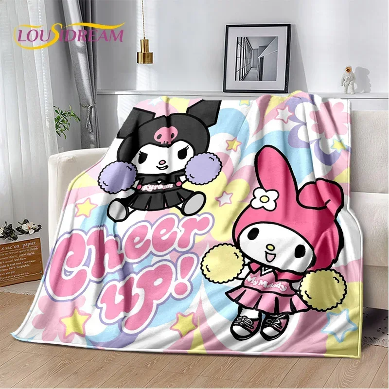 

29 стилей, милое одеяло с рисунком Куроми Sanrio Cat, фланелевое мягкое одеяло для дома, спальни, кровати, дивана, пикника, офиса, детского подарка для девочки