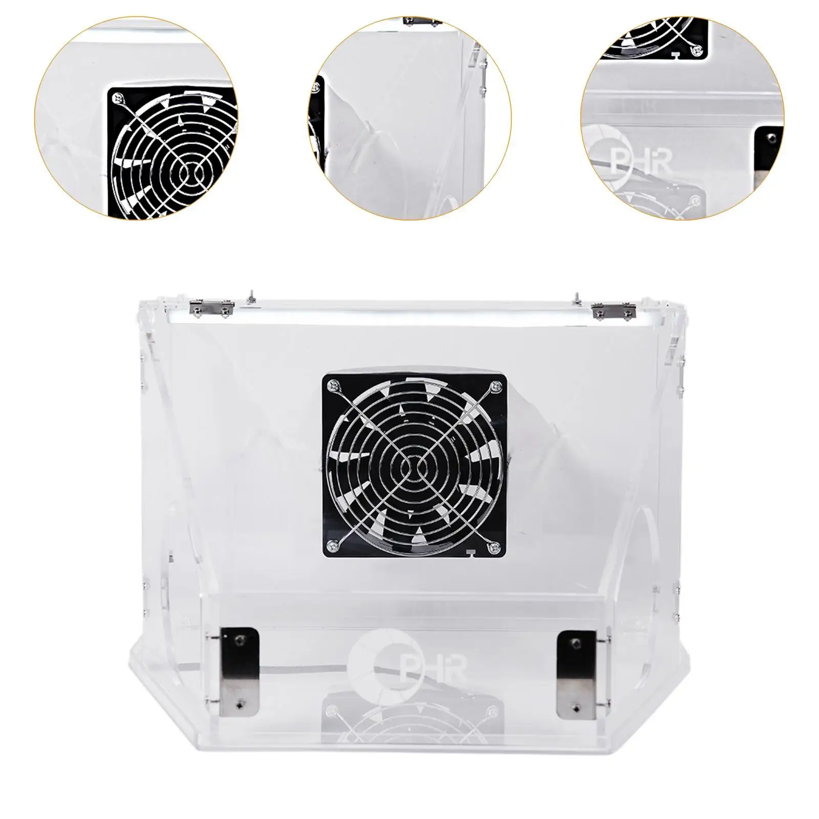 Polijstmachine Stofbox voor het slijpen van acryl voor graveren, polijsten, kleuren