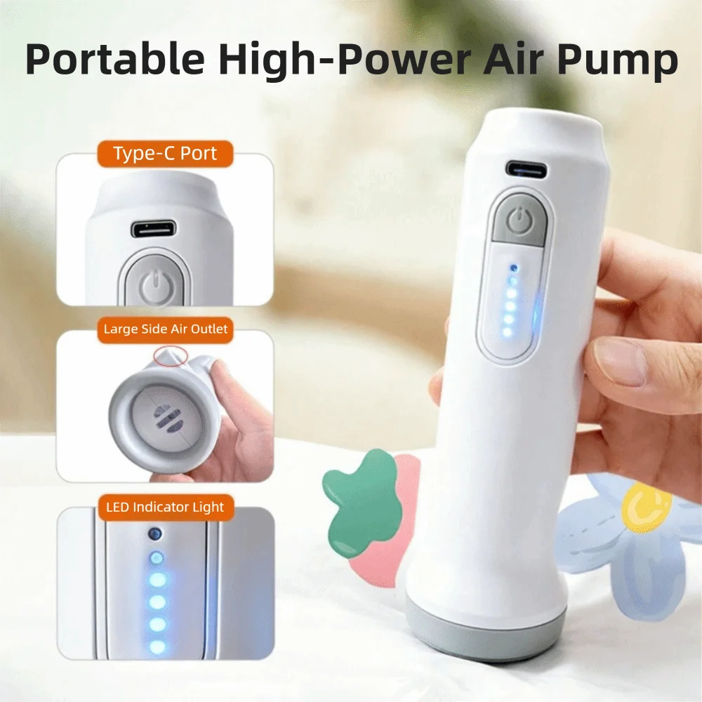 New Rechargeable Electric Vacuum Pump Portable Lightweight Vacuum Bag Suction Pump Mini Low Noise Compressed Bag Air Pump Travel - view 5