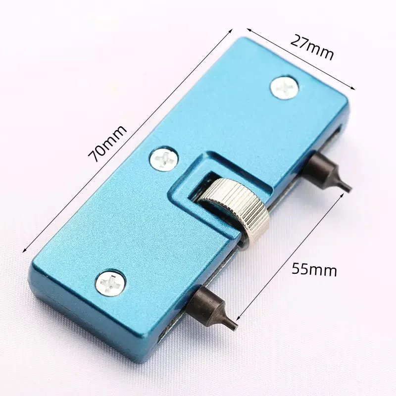 Otwieracz do dekielków zegarków, kaliber 56mm, regulowany śrubokręt, przenośny zaciskarka, zestaw narzędzi do usuwania, klucz ręczny, pokrywka baterii zegarka.