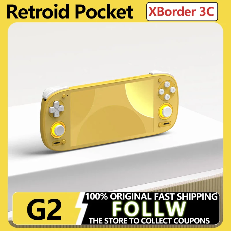 Prevendita Retroid Pocket G2 Schermo AMOLED da 5,5 pollici Gen 2 Console di gioco portatile 8-128 GB Android con batteria da 5000 mAh Console di gioco