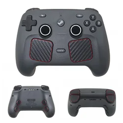 Custom Anti-Skid Sweat-Absorbent Trackpad Skin Stickers for Steam Controller2 w/ Thumb Grip Button Caps Game Accessories Set