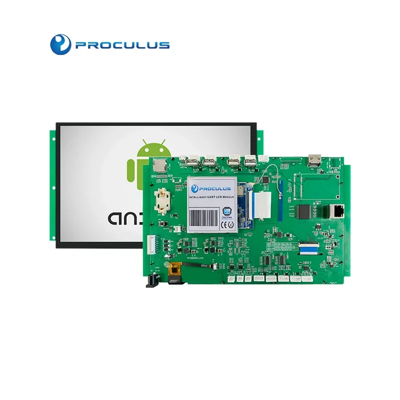 

Proculus 10.1 inch RK3288 android display for driver board hmi Display Module tft touch screen with smart tablet lcd modules