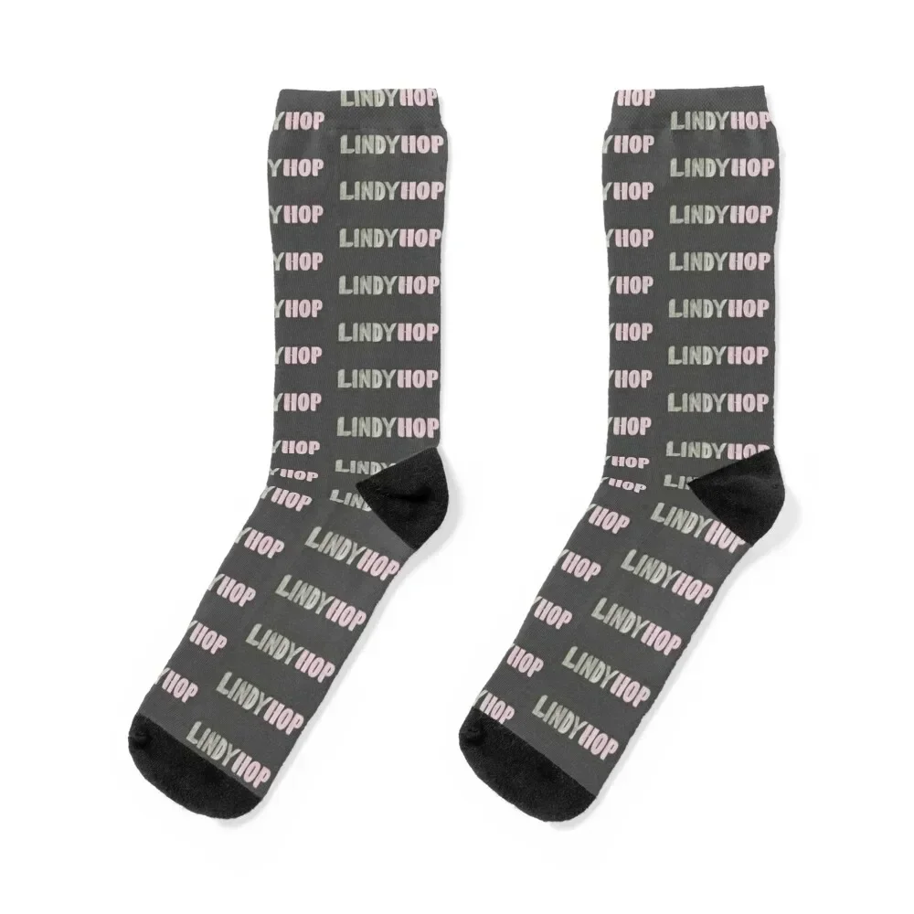 Lindy Hop Hand-drawn Typography Socks Hiking boots japanese fashion Socks Man Women's