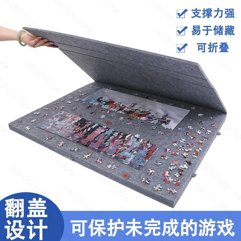 Portable Jigsaw Puzzle Table with Stand | 6 Drawers Puzzle Board with Lid Sorting Tray for Puzzle Enthusiasts