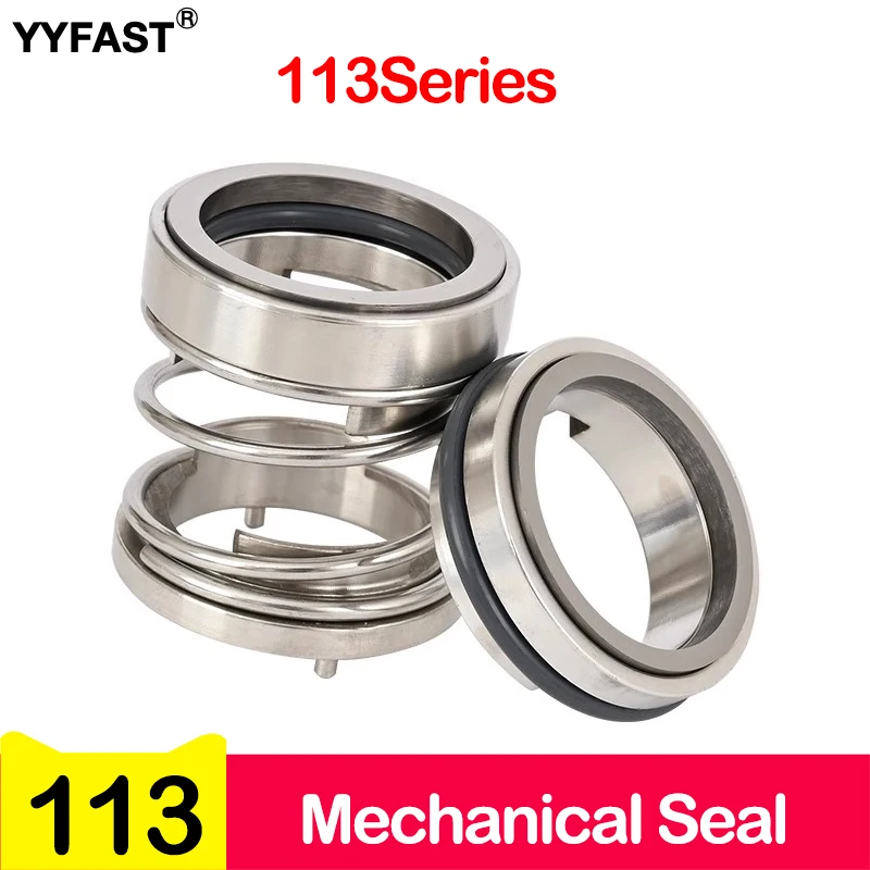 

1pcs 113 Series Mechanical Seals, Pump Shaft Seals, Water Seals,113-18/20/25/28/30/35/40/45/50/55/60/65/70