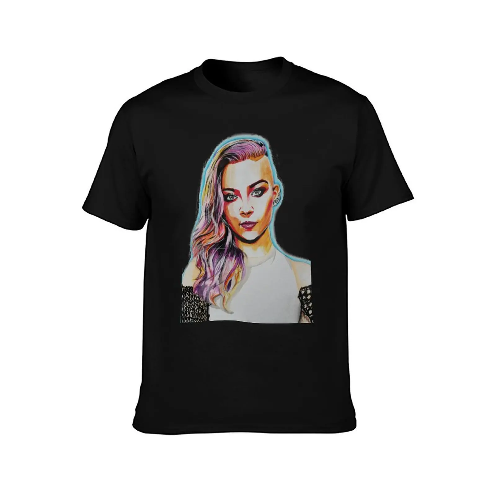 Natalie Dormer T-Shirt Fashion Graphic Tee for Men T-Shirt