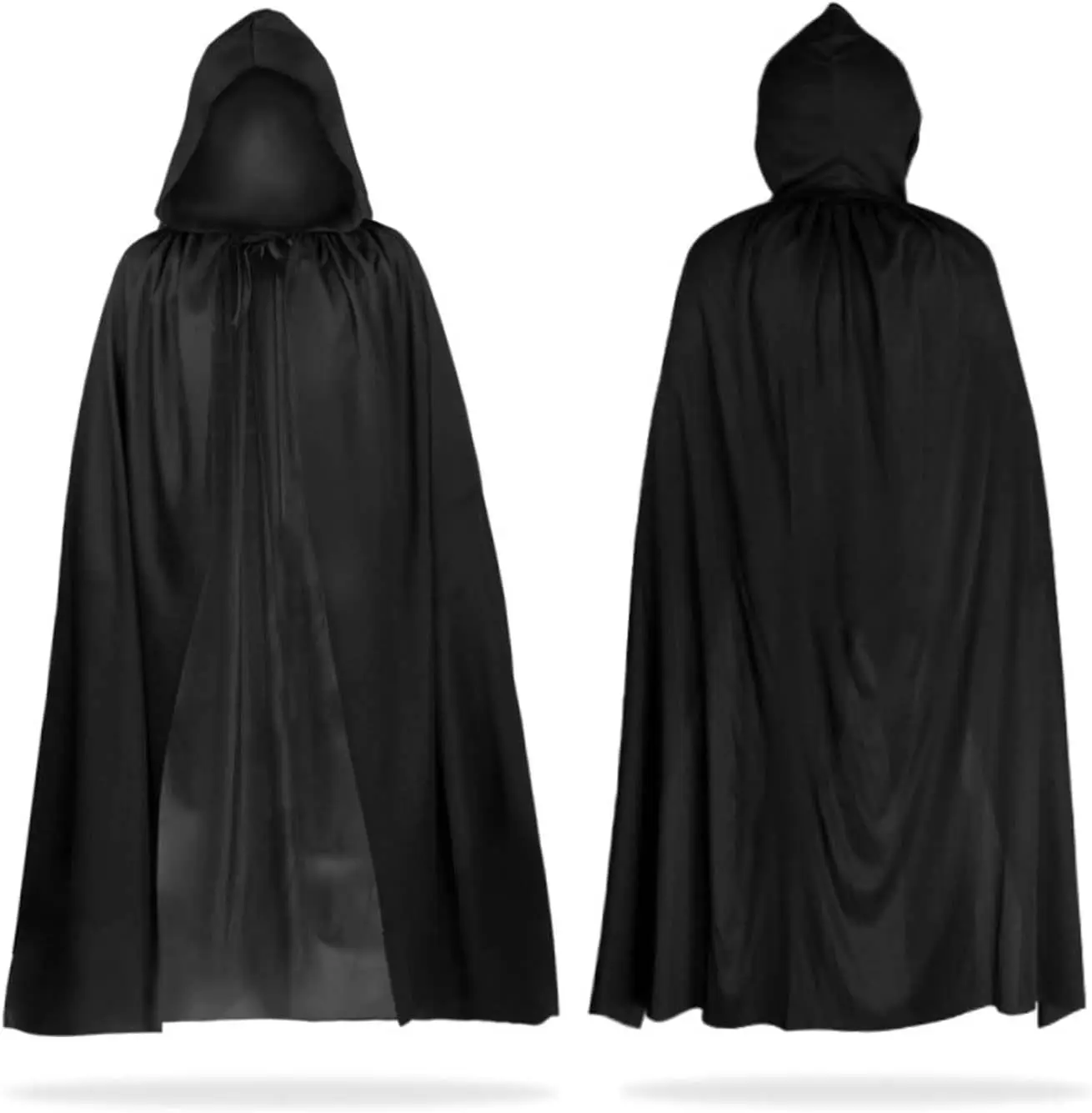 Hot1/4Piece set Halloween Party Role Playing Children Adult Death Black Cloak Halloween Skull Ball Costume Prop Set Holiday Gif