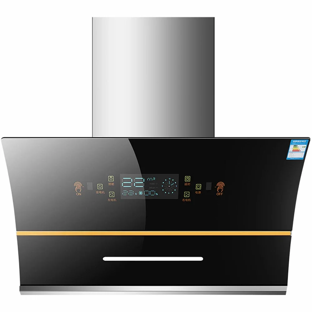 2025 Version 750MM Kitchen Extractor  Large Suction Range  Wall-Mounted  Household Side Suction Exhaust Hood