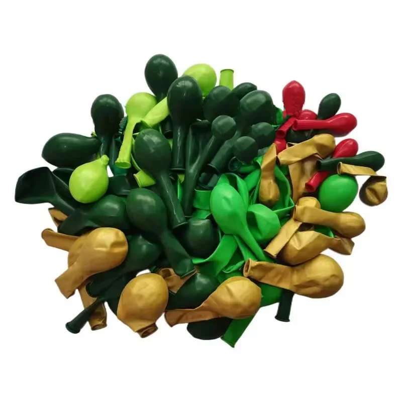 Dinosaurier-Ballon-Set Bogen für Kindergeburtstag Dino-Themenparty Folienballons Lametta-Vorhang Quasten-Hintergrunddekoration – Detail 9