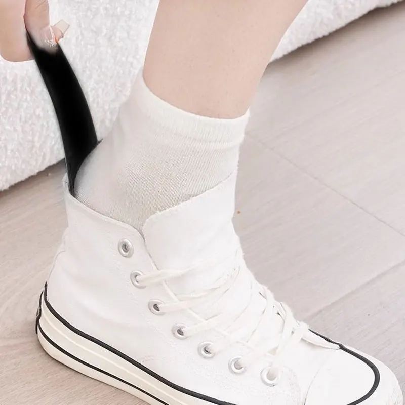 2Pcs Travel Shoe Horn for Men and Women Travel Use Plastic Shoe Helper Stick Boots Shoes Helper Shoe Horn Shoehorn image 2