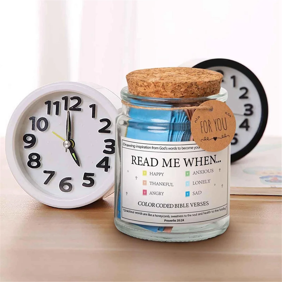 3 قطعة جرة الأمل آيات الكتاب المقدس آيات الكتاب المقدس في جرة الصلاة الزجاجية جرة الصلاة جرة الكتاب المقدس آيات الكتاب المقدس للعواطف