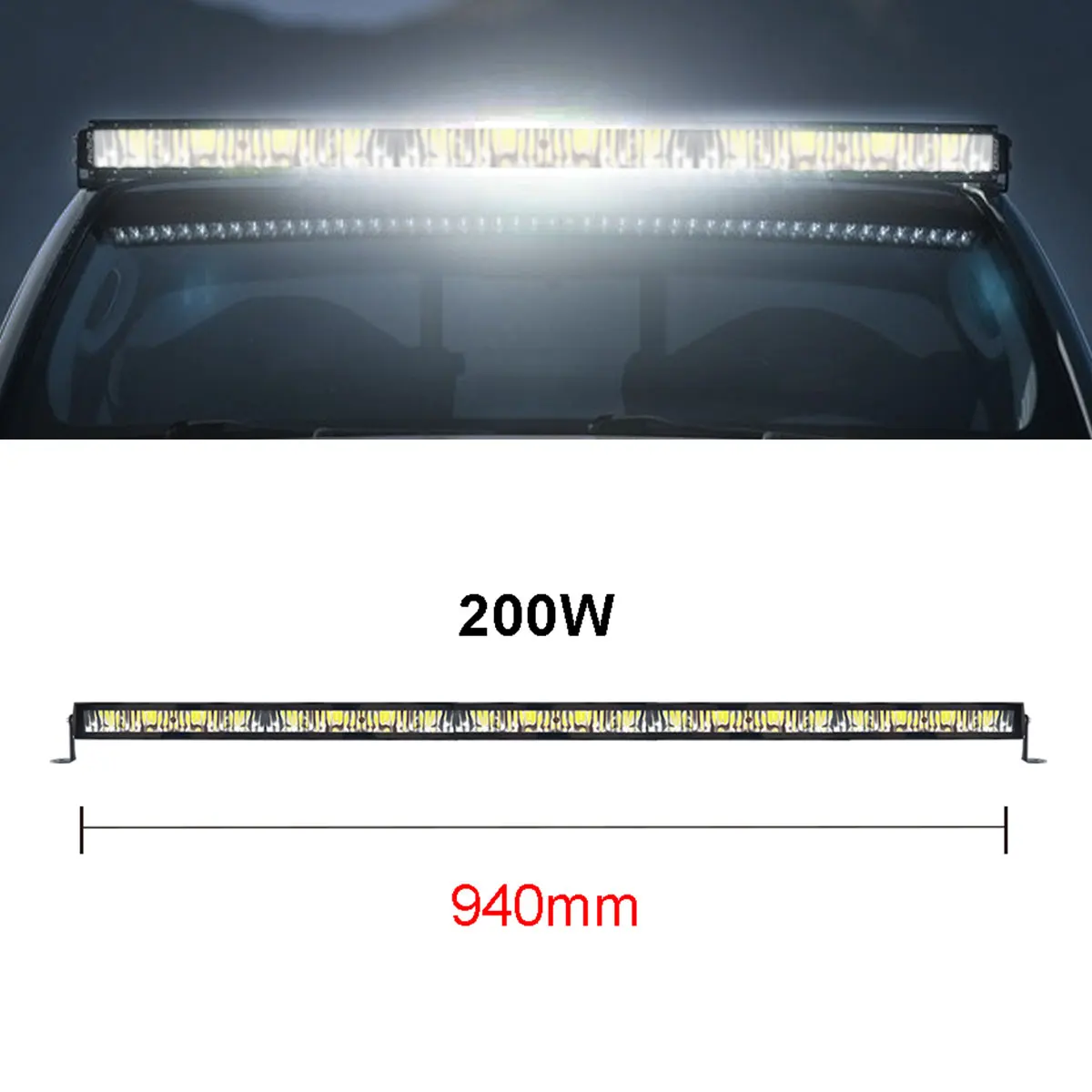 

LED Work Lights 12V 24V Offroad LED Bar Fo Lamp for Car ATV UTV Jeep Lada Niva 4x4 Truck Boat SUV 200W/240W 94cm 112.3cm