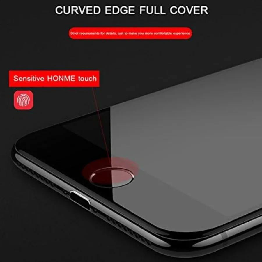 iPhone 8 7 Full Cover Screen Protector iFlash Full Coverage Tempered Glass Screen Film for Apple iPhone 8 7 4.7 EdgetoEdge Curv