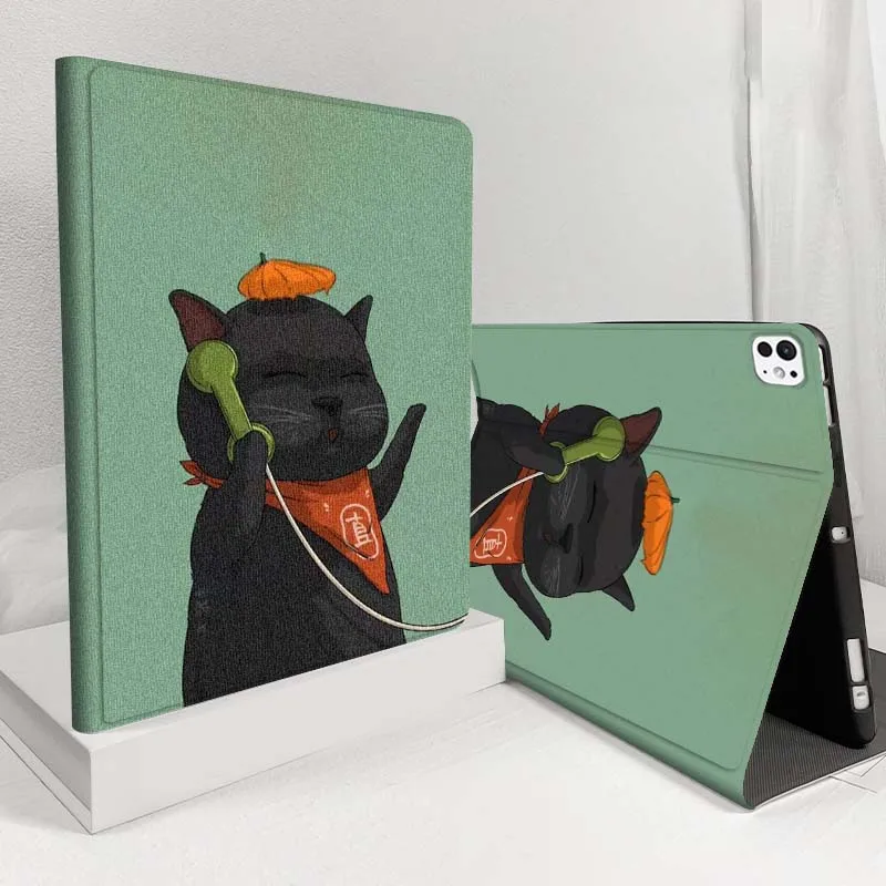 

Orange cat math equations For iPad Pro Air 5 4 3 13 11 8 7 6 5 10th 7th 6th 10.5 12.9 10.9 Tablet Case