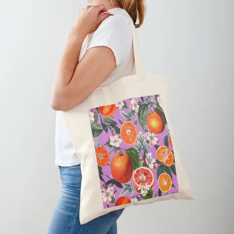 

Vintage Fruit Pattern X Tote Bag large size bags tote bag female bag Large bags for women