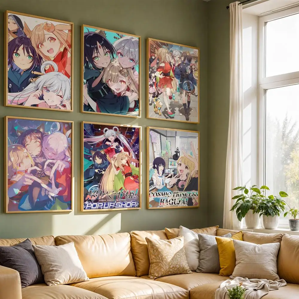 Fantasy Anime C-Cosmic Princess Kaguya Poster HD Quality Wall Art Retro Posters For Home Room Wall Decor Kawaii Room Decor