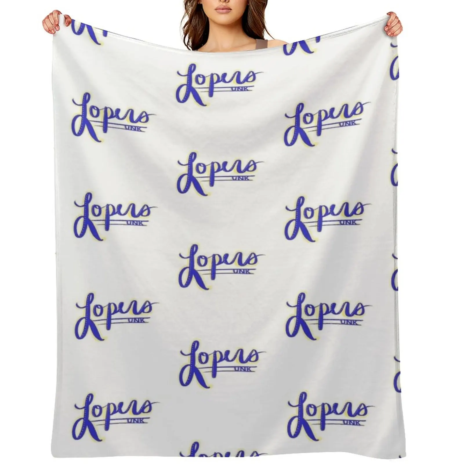UNK Lopers Throw Blanket Soft Plush Plaid warm winter For Decorative Sofa Vintage Thermal Decorative Beds Blankets