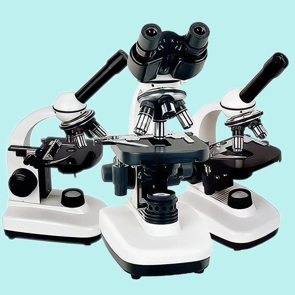 

Microscope Manufacturers Economical Binocular Optics Stereo Biological Laboratory Microscope for Education Kids with LED N-101B