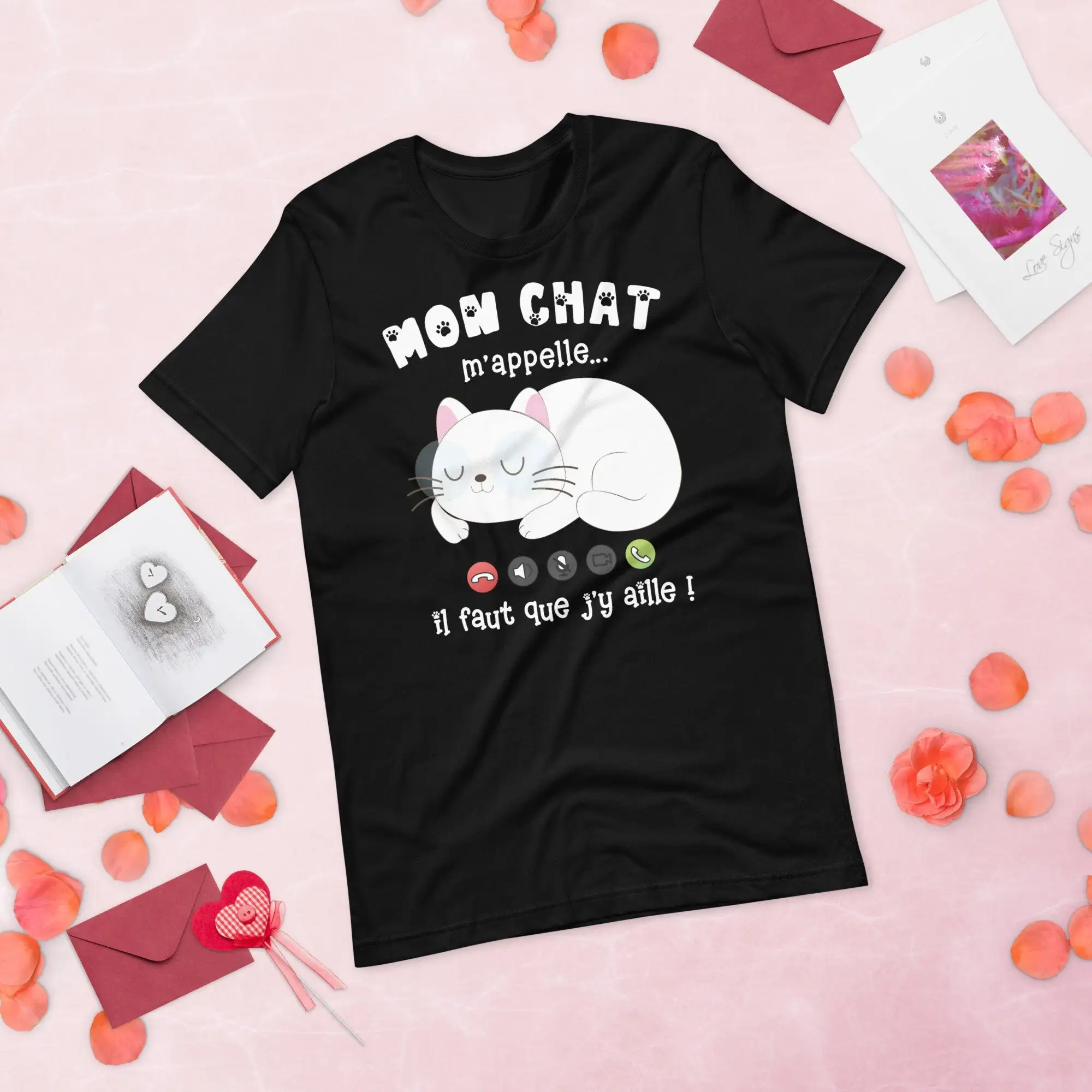 T Shirt Femme Chat …