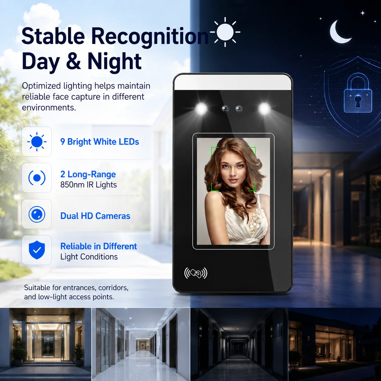 Free SDK Cloud Biometric 4G SIM Face Recognition Attendance Machine Facial Recognition Access Control With Dynamic AI Algorithm