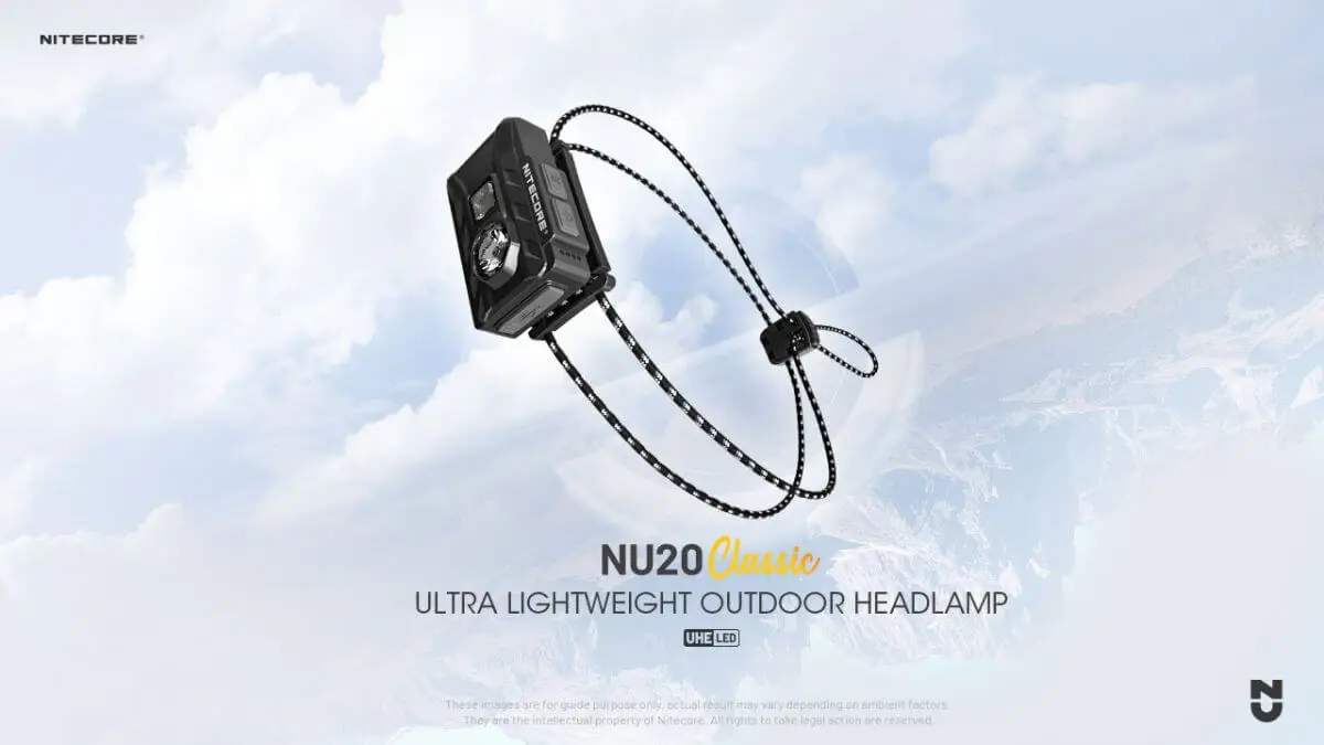 Nitecore NU20 Classic Ultra Lightweight Outdoor Headlamp