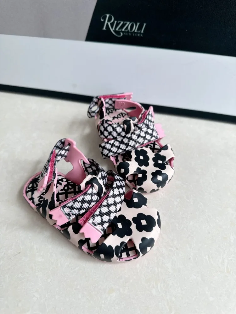 New Arrival 2023 Mini Melissa Children Sandals Hot Sale Kids Beach Shoes Big Girl and Boy Fashion Jelly Shoes HMI083 New Arriva