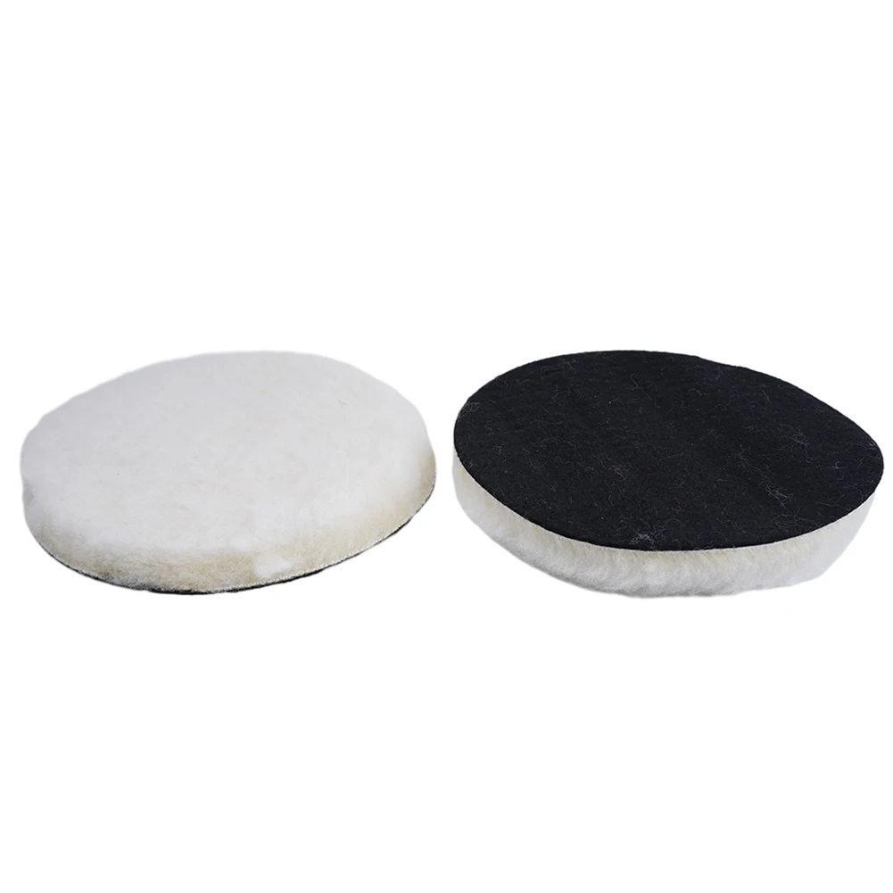 Buffing Pads Polishing Pads Replacement Wool Buffing Pads 5/6/7 Inch For Buffing Automotive Bonnets 100% Brand New