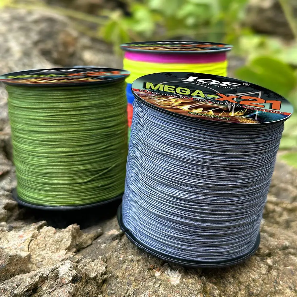 JOF X21 300M Starke Webt Geflecht PE Angelschnur Multifilament 21Strang Hohlkern Meer Angelschnur Ozean Felsen Angeln 27-212LB – Detail 2