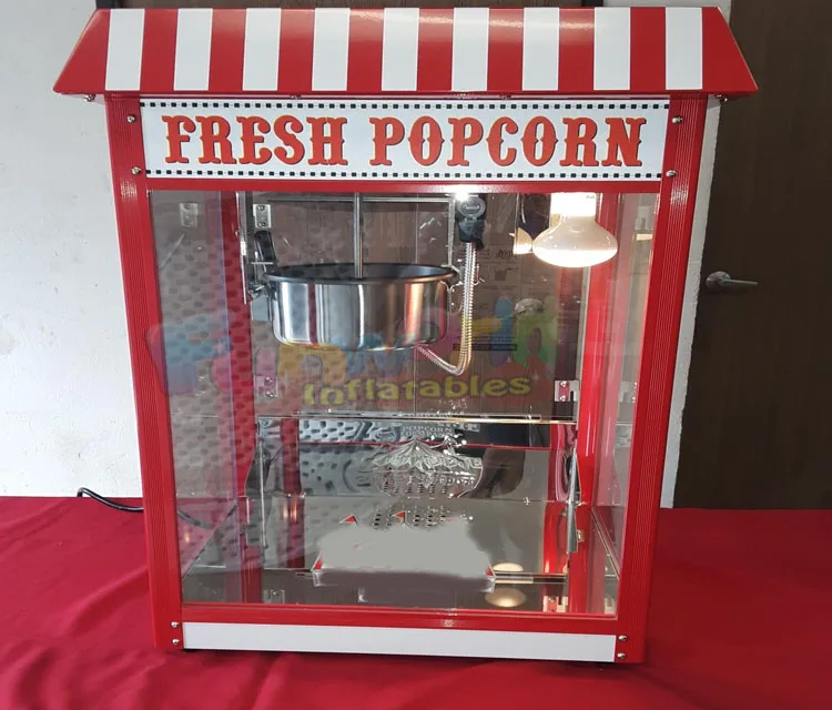 Commercial Mini Electric Prestige Cosmetic Candy Popper Maker Kitchen Cotton Hot air Popcorn Machine Price