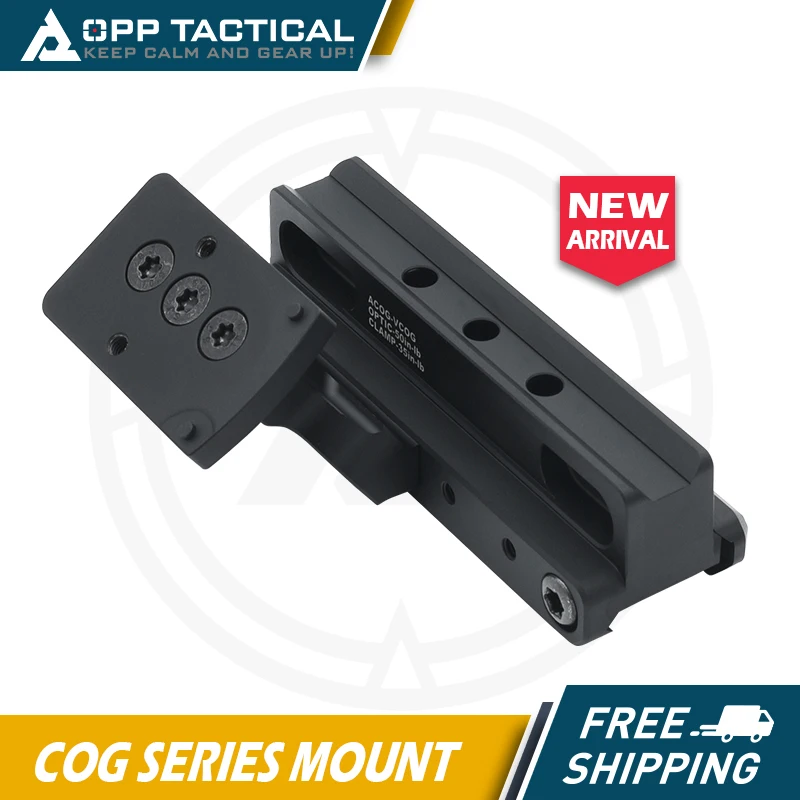 

Tactical Fast COG Series Mount with RM06 Red Dot Offset Optic Base and Adapter Plate Set for TA31 TA11 Hunting Airsoft