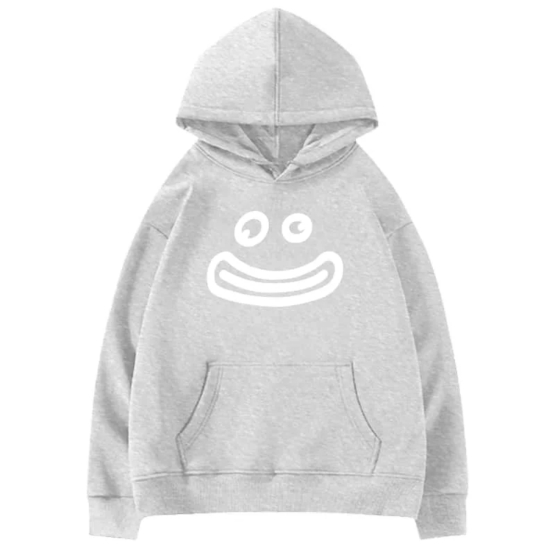 Felpa con stampa espressione divertente, stile alla moda e semplice, adatta per l'uso quotidiano femminile e le attività all'aperto