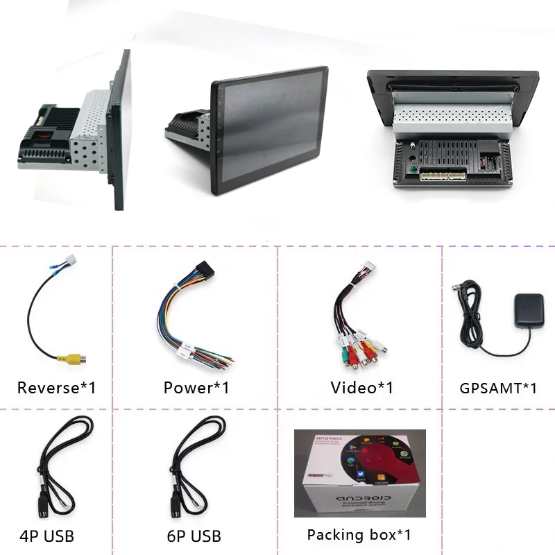 Android 12 Universal Touch Screen Gps Radio Stereo 10 Inch Car Video 1 Din Car Dvd Player With Screen Carplay Auto