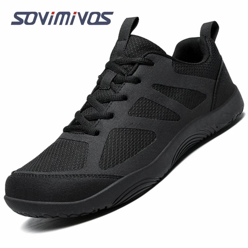 

Barefoot Shoes Men Casual Sneakers Man Wide Toe Box Zero Drop Minimalist Trail Running Shoe Fashion Walking Hiking Shoes Unisex
