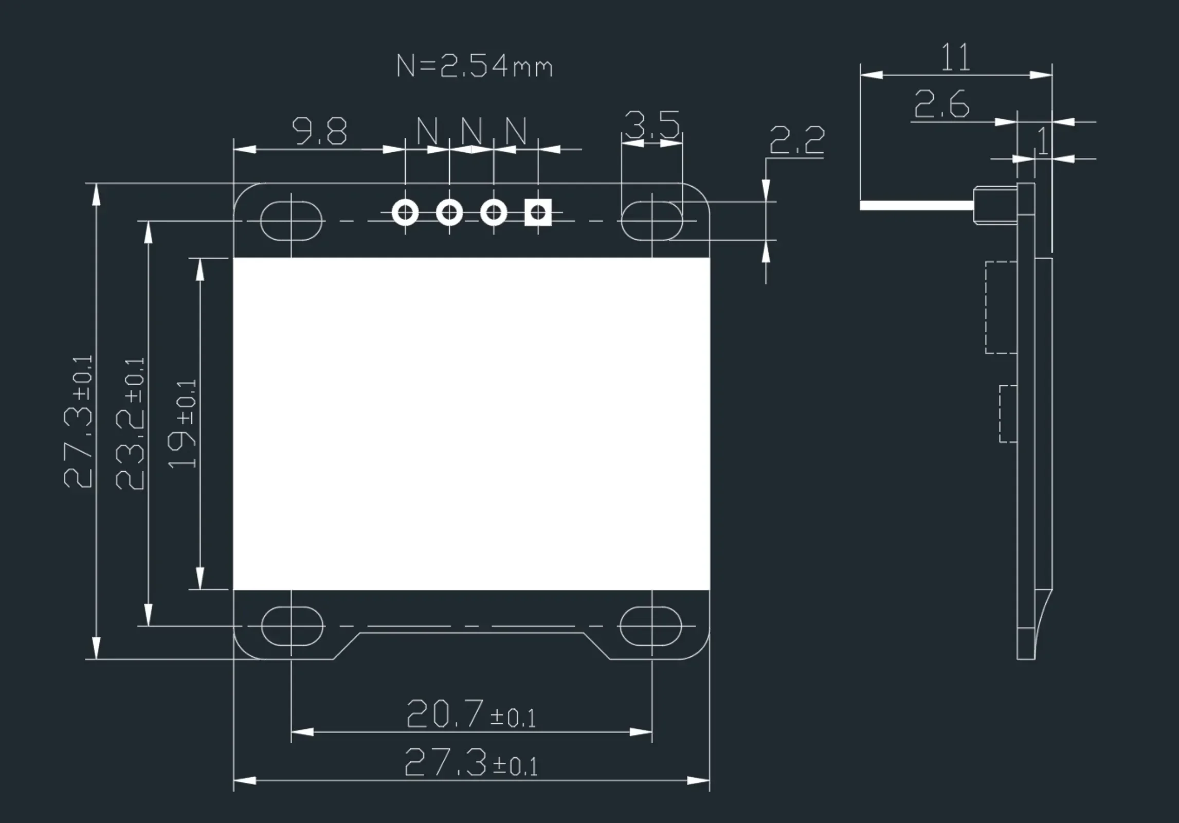 Módulo OLED de 0,96 pulgadas I2C IIC Serial 128x64 blanco azul y amarillo pantalla LCD 1 de 0,96 pulgadas para Arduino 51 STIM32