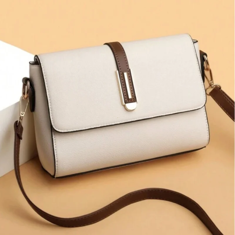 Fashion Crossbody Bag PU Leather Messenger Bag Versatile Sling Shoulder Women's Bag Small Handbags Sac A Main Femme Bolsas