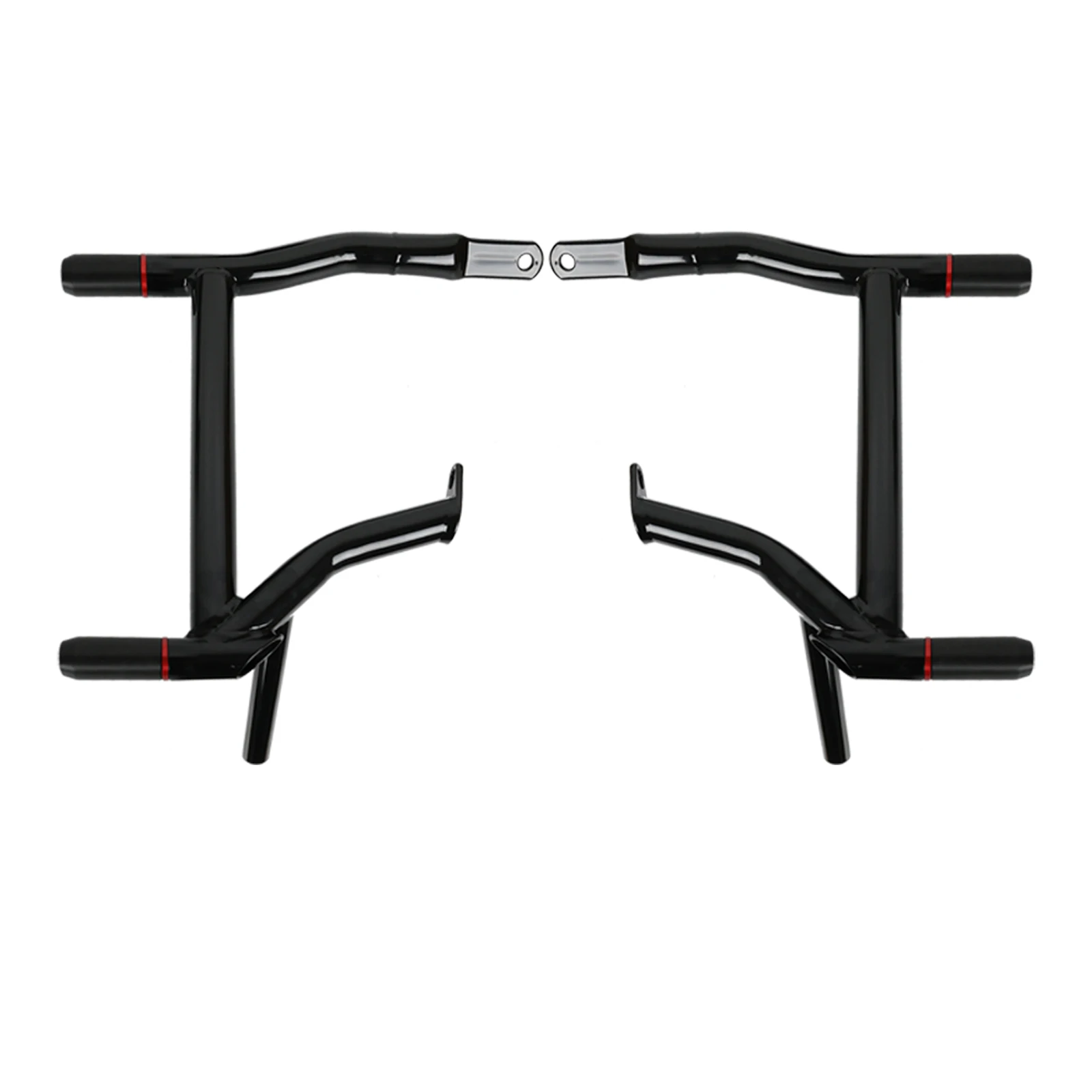 For Harley-Davidson Road Glide & Road King 2009-2025 Racing Rear Two-Bar Side Box Anti-Fall Guard Bar for Motorcycle Safety