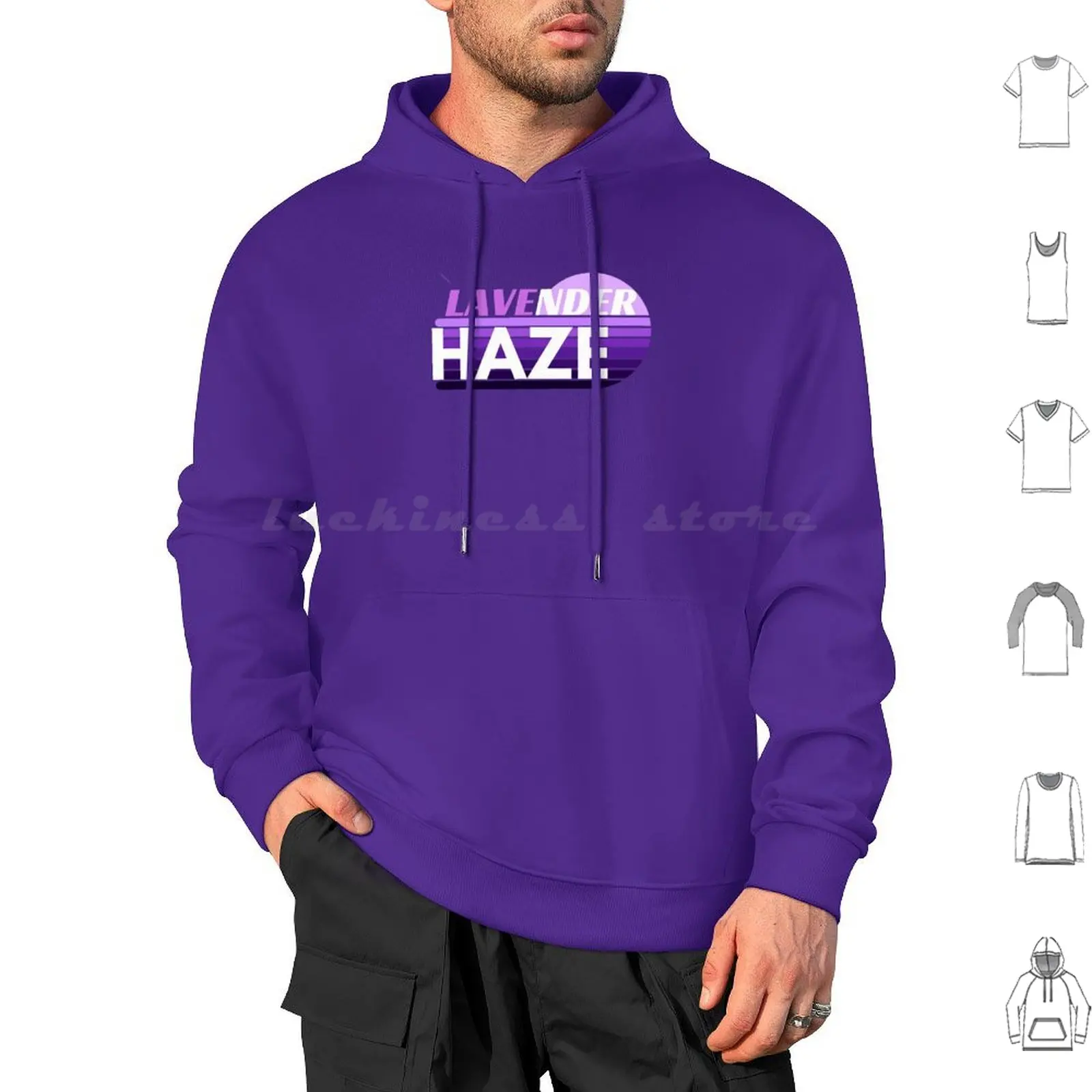 Lavender Haze Vintage 90S Y2K Hoodies Long Sleeve Lavender Haze Karma Is A Cat Cowboy Like Me Swiftie Y2K Aesthetic