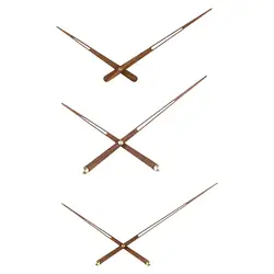 Wooden Spain Wall Clock Hands DIY Creative Clock Movement Replacement Part Long Pointer Central Movement for Home Clocks