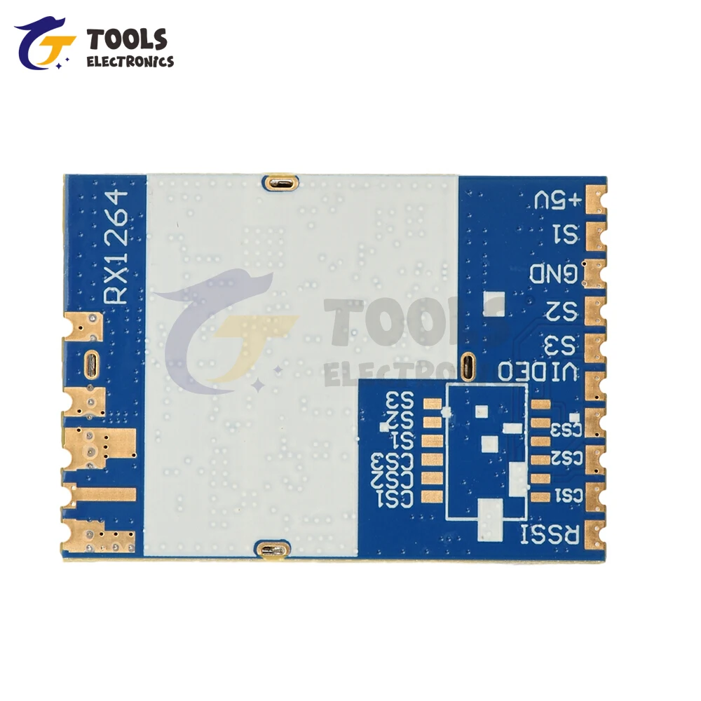 1.2G/1.3G FM Video Receiver Module RX1264 Wireless FPV Mapping Module Analog Wireless Audio/Video Receiver Module